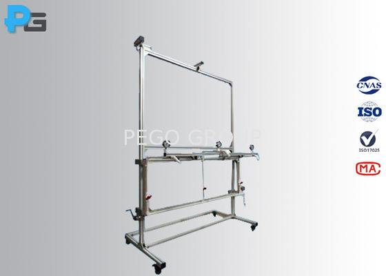 Thiết bị thử nghiệm phun nước 3 đầu phun gắn trên giá ống cấp nước 3 Thiết bị thử nghiệm phun nước 3 đầu phun gắn trên giá ống cấp nước