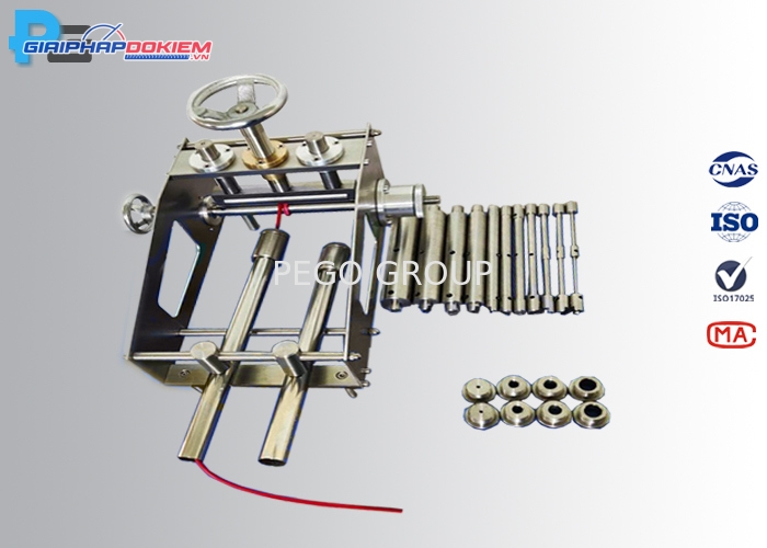 Thiết bị thử nghiệm uốn lạnh cách điện cáp Φ2.5mm~Φ12.5mm trục uốn Φ4.0mm~Φ46mm 2~10 vòng 4 Thiết bị thử nghiệm uốn lạnh cách điện cáp Φ2.5mm~Φ12.5mm trục uốn Φ4.0mm~Φ46mm 2~10 vòng
