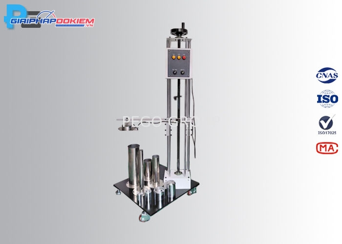 Thiết bị thử nghiệm va đập búa rơi thẳng đứng IK07 đến IK11, năng lượng 2J đến 50J, nhả điện từ 3 Thiết bị thử nghiệm va đập búa rơi thẳng đứng IK07 đến IK11, năng lượng 2J đến 50J, nhả điện từ