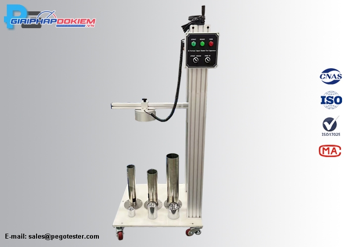 Thiết bị thử nghiệm va đập búa thẳng đứng cho đèn chiếu sáng có thể điều chỉnh độ cao 4 Thiết bị thử nghiệm va đập búa thẳng đứng cho đèn chiếu sáng có thể điều chỉnh độ cao