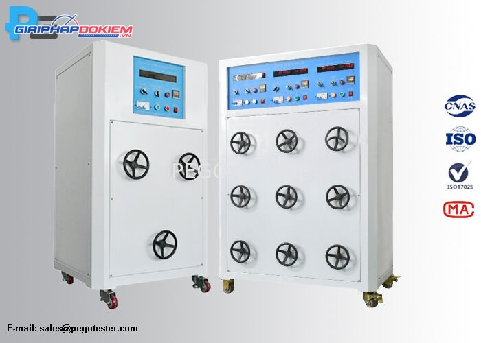 Tủ tải thử nghiệm trở cảm dung 300V/30A cho ổ cắm công tắc IEC60884-1 IEC60669-1 2 Tủ tải thử nghiệm trở cảm dung 300V/30A cho ổ cắm công tắc IEC60884-1 IEC60669-1