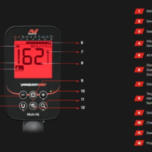 Máy dò kim loại Vanquish 560 Pro-Pack 9 Máy dò kim loại Vanquish 560 Pro-Pack