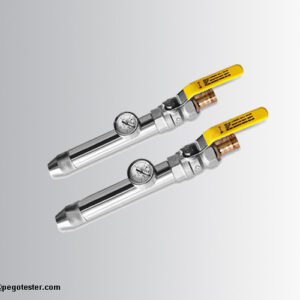 Vòi phun nước thử nghiệm chuẩn IP 0.25Mpa SUS304 có đồng hồ áp suất 8 Vòi phun nước thử nghiệm chuẩn IP 0.25Mpa SUS304 có đồng hồ áp suất
