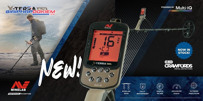 Máy dò kim loại X-terra Elite Experdition Pack 13 Máy dò kim loại X-terra Elite Experdition Pack độ nhạy cao