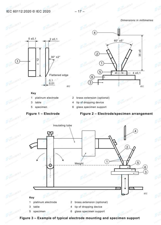 Thiết bị thử nghiệm chỉ số phóng điện bề mặt IEC60112 điều khiển PLC 9 IEC60112 Standard Flammability Testing Tracking Index Test Device Equipped with PLC Control System 0