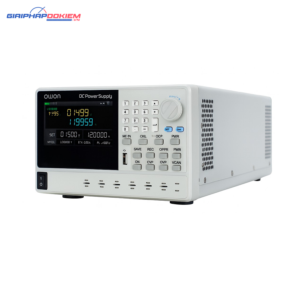 Nguồn DC lập trình OWON OWH80120-1800 (80V, 120A, 1800W, 1CH) 1 Nguồn DC lập trình OWON OWH80120-1800 (80V, 120A, 1800W, 1CH)