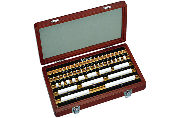 Bộ Căn Mẫu Ceramic Hệ Mét 46 Miếng Cấp K Mitutoyo 516-394-60 3 Bộ căn chuẩn Ceramic
