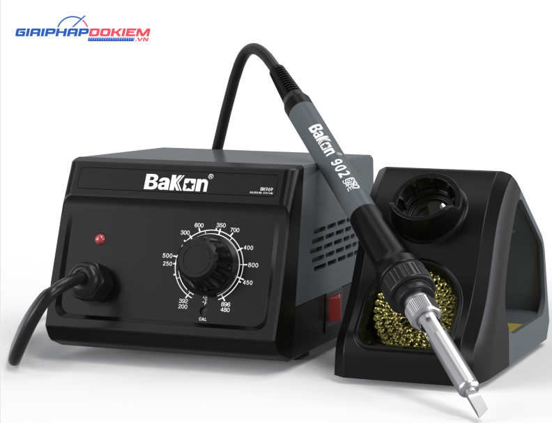 Trạm hàn thiếc Bakon BK969 70W (200~480°C) 1 Trạm hàn thiếc Bakon BK969 70W (200~480°C)