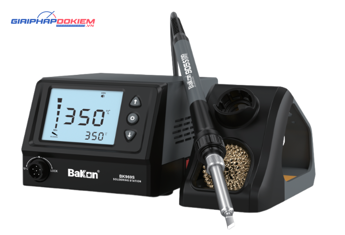 Trạm hàn điều chỉnh nhiệt độ Bakon BK969S 60W (180~480°C) 1 Trạm hàn điều chỉnh nhiệt độ Bakon BK969S 60W (180~480°C)