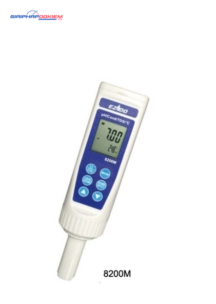 Máy đo pH/ORP/độ dẫn điện/TDS/độ mặn/nhiệt độ cầm tay EZDO 8200M (2.00~16.00 pH; ±0.01+1 digit) 1 Máy đo pH/ORP/độ dẫn điện/TDS/độ mặn/nhiệt độ cầm tay EZDO 8200M (2.00~16.00 pH; ±0.01+1 digit)