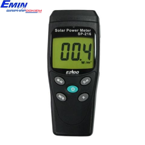 Máy đo năng lượng mặt trời EZDO SP-216 (1999W/m2) 1 Máy đo năng lượng mặt trời EZDO SP-216 (1999W/m2)
