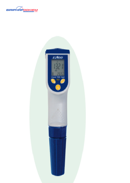 Máy đo độ dẫn điện, TDS, độ mặn, nhiệt độ cầm tay EZDO 7021 1 Máy đo độ dẫn điện, TDS, độ mặn, nhiệt độ cầm tay EZDO 7021