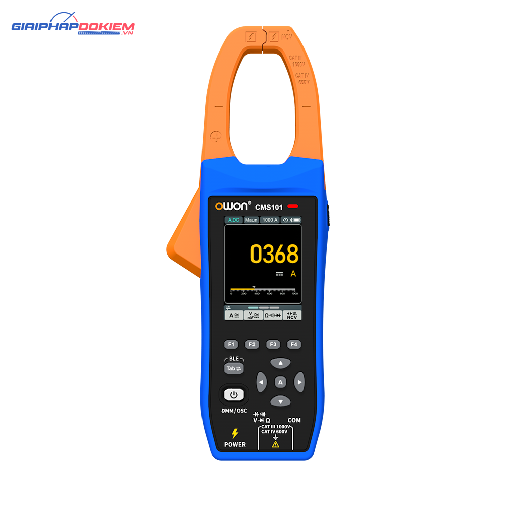 Ampe kìm AC/DC OWON CMS101 (1000A AC/DC, 1000V AC/DC, True RMS) 1 Ampe kìm AC/DC OWON CMS101 (1000A AC/DC, 1000V AC/DC, True RMS)