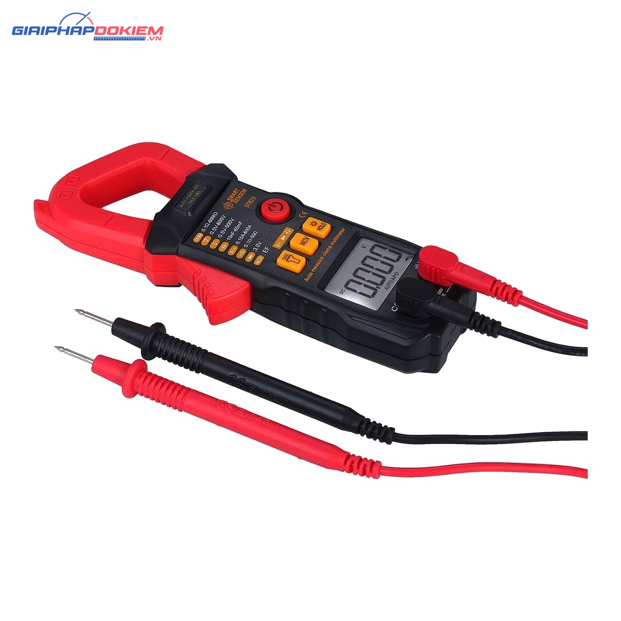 Ampe kìm đo dòng AC SMARTSENSOR ST821 600A 1 Ampe kìm đo dòng AC SMARTSENSOR ST821 600A