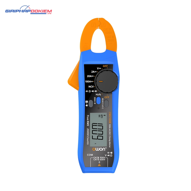 Ampe kìm đo dòng điện AC/DC OWON CM2100 (100.0A, RMS) 1 Ampe kìm đo dòng điện AC/DC OWON CM2100 (100.0A, RMS)