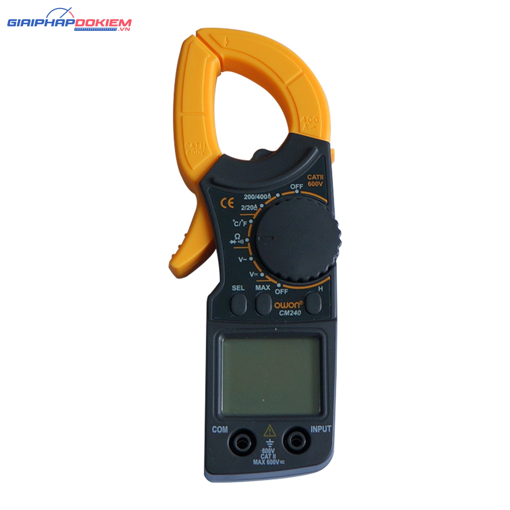 Ampe kìm đo dòng điện AC OWON CM240 (400A, 600V) 1 Ampe kìm đo dòng điện AC OWON CM240 (400A, 600V)