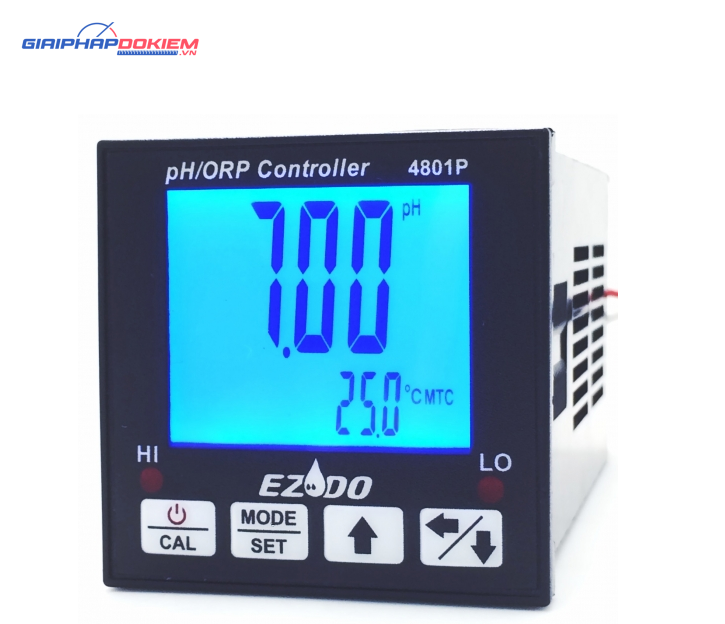 Bộ điều khiển đo pH/ORP/nhiệt độ EZDO 4801P (2 ngõ ra) 1 Bộ điều khiển đo pH/ORP/nhiệt độ EZDO 4801P (2 ngõ ra)