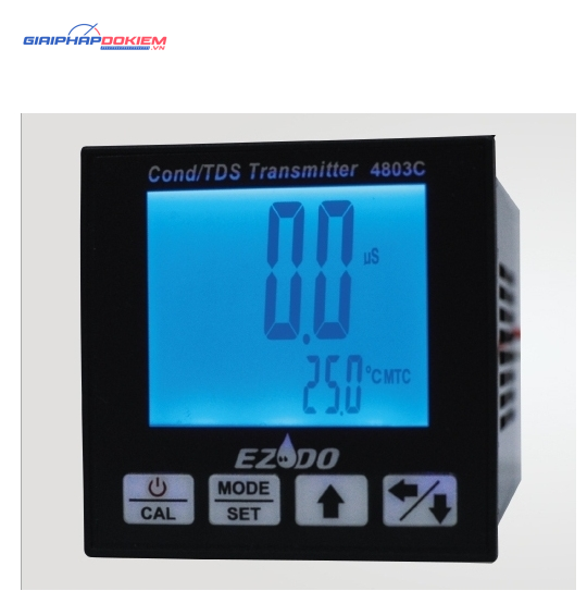 Bộ chuyển đổi độ dẫn điện EZDO 4803C (0.0~1999.9 μS, 0.0~1319 ppm, 0~110 °C) 1 Bộ chuyển đổi độ dẫn điện EZDO 4803C (0.0~1999.9 μS, 0.0~1319 ppm, 0~110 °C)
