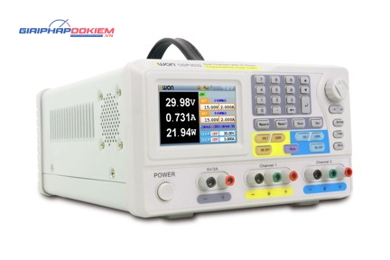 Bộ nguồn DC lập trình OWON ODP3032 (30V/3A) 2 Bộ nguồn DC lập trình OWON ODP3032 (30V/3A)