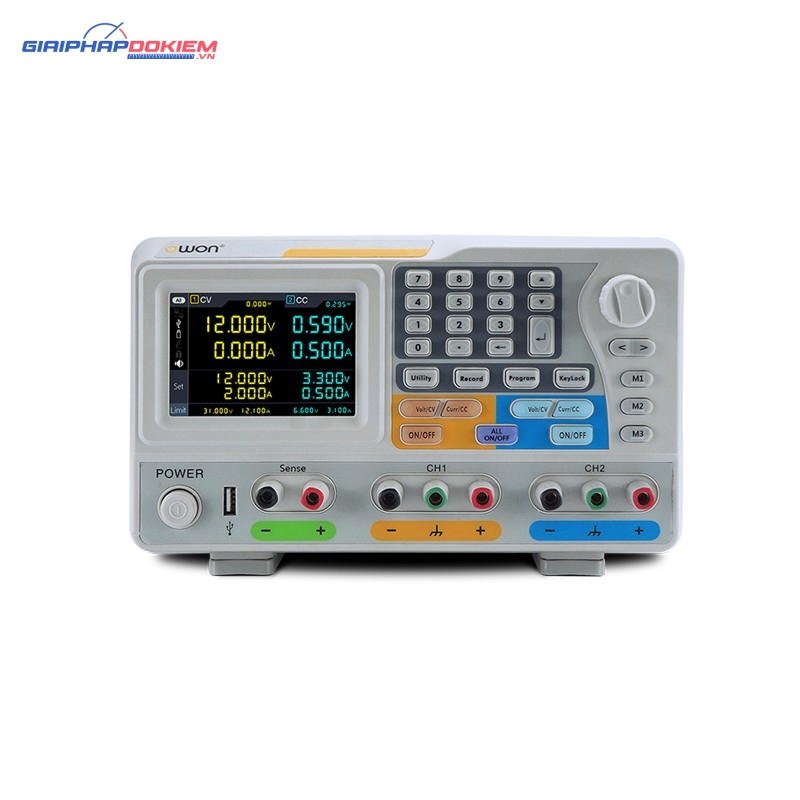 Bộ nguồn DC lập trình OWON ODP3122 (2 kênh, 30V, 12A) 1 Bộ nguồn DC lập trình OWON ODP3122 (2 kênh, 30V, 12A)