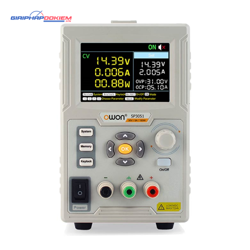Bộ nguồn DC lập trình OWON SP3103 300W 1 Bộ nguồn DC lập trình OWON SP3103 300W