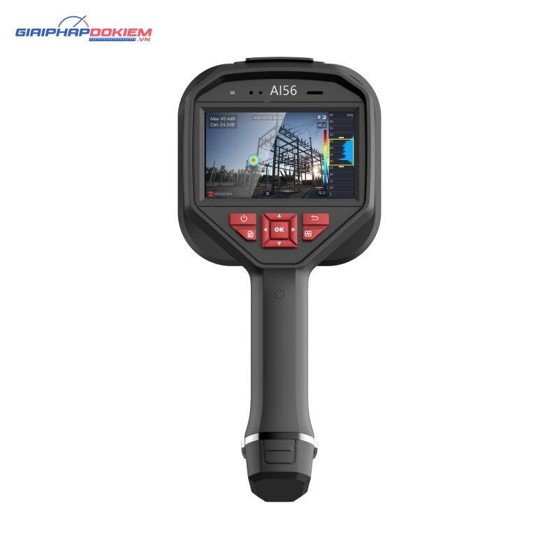 Camera chụp ảnh sóng âm HIKMICRO W-AI56 phát hiện rò rỉ khí nén và phóng điện cục bộ (0.2 m - 100 m) 1 Camera chụp ảnh sóng âm HIKMICRO W-AI56 phát hiện rò rỉ khí nén và phóng điện cục bộ (0.2 m – 100 m)