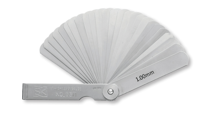 Bộ căn lá đo khe hở 0.03-3.00mm 13 lá, Niigata Seiki 150MX 6 Bộ căn lá đo khe hở 150mm - 13 lá