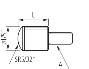 Đầu đo đồng hồ so R=2,5mm, L=25mm Mitutoyo 7 Chi tiết sản phẩm đầu đo R=2,5mm