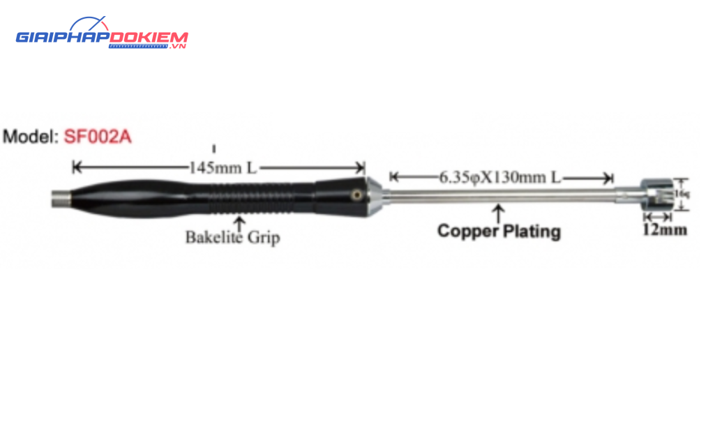 Đầu dò nhiệt độ kiểu K EZDO SF002A (0.75 class) 1 Đầu dò nhiệt độ kiểu K EZDO SF002A (0.75 class)