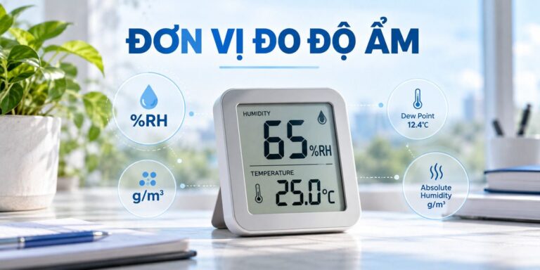 Đơn vị đo độ ẩm là gì?