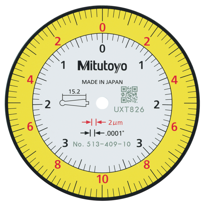 Đồng Hồ So Chân Gập, Dial Test Indicator, Dial Test Indicator, Horizontal Type 0,03"/0,7mm, 0,0005"/0,01mm, 9,52mm Stem Mitutoyo 513-406-10E 15 dong ho so chan gap 513 406 10t bs1