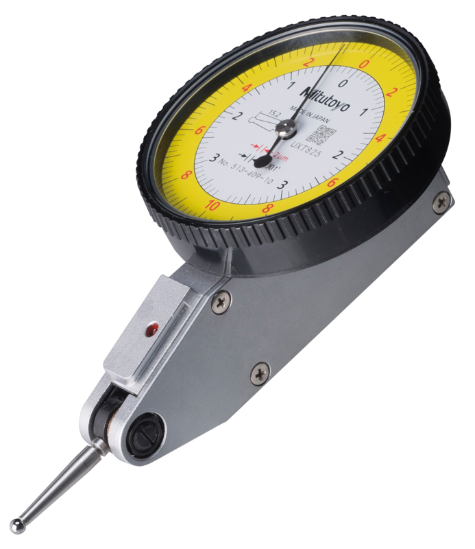 Đồng Hồ So Chân Gập, Dial Test Indicator, Dial Test Indicator, Horizontal Type 0,03"/0,7mm, 0,0005"/0,01mm, 9,52mm Stem Mitutoyo 513-406-10E 12 dong ho so chan gap 513 406 10t