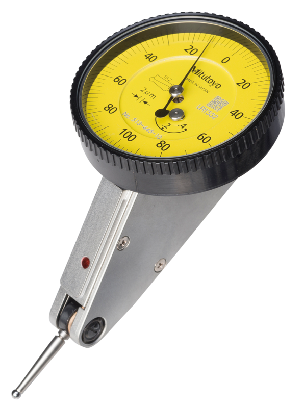 Đồng Hồ So Chân Gập, Dial Test Indicator, Horiz. 20° Face 0,016", 0,0001", 4/9,52mm Stem, Black Dial Mitutoyo 513-443-16A 15 dong ho so chan gap 513 445 10