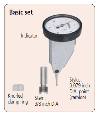 Đồng Hồ So Chân Gập, Dial Test Indicator, Vertical Type 0,008", 0,0001", 4/9,52mm Stem, Bracket Mitutoyo 513-453-10T 15 dong ho so chan gap 513 453 10 bs2