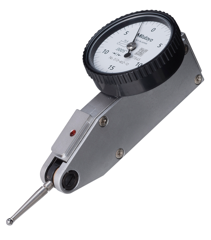 Đồng Hồ So Chân Gập, Dial Test Indicator, Horizontal, Compact 0,008", 0,0001", 9,52mm Stem Mitutoyo 513-463-10E 12 Đồng hồ so cần gạt