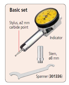 Đồng Hồ So Chân Gập, Dial Test Indicator, Horiz. Pocket Type 0,8mm, 0,01mm, 8mm Stem Mitutoyo 513-517E 5 Đồng hồ so chân gấp 513-503E