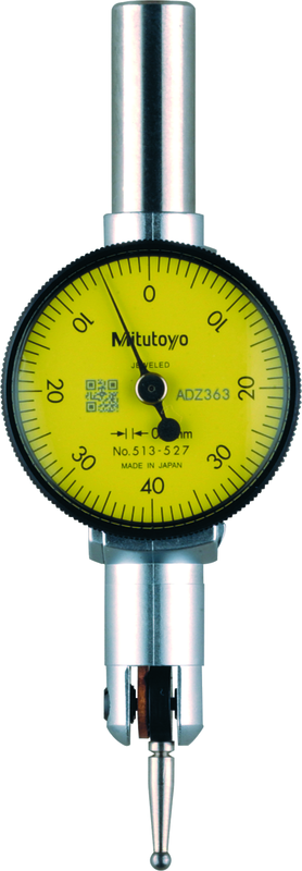 Đồng Hồ So Chân Gập, Dial Test Indicator, Horiz. Pocket Type 0,8mm, 0,01mm, with Bracket Mitutoyo 513-527T 9 Đồng Hồ So Chân Gập - Hình ảnh 1