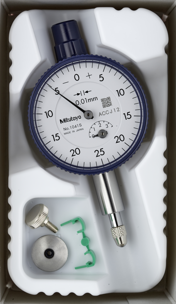 Đồng Hồ So Cơ Khí, Dial Indicator, Lug Back 3,5mm, 0,01mm Mitutoyo 1041S 15 dong ho so co khi 1041s bs1