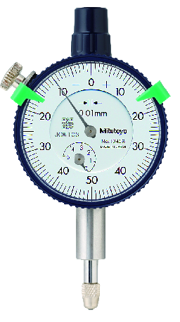 Đồng Hồ So Cơ Khí, Dial Indicator, Flat Back 3,5mm, 0,005mm Mitutoyo 1124AB 9 dong ho so co khi 1045sb