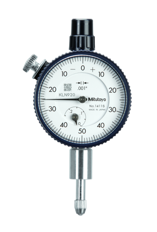 Đồng Hồ So Cơ Khí, Dial Indicator, Flat Back, AGD/ANSI 0,25", 0,001" Mitutoyo 1411SB 9 Đồng Hồ So Cơ Khí Compact
