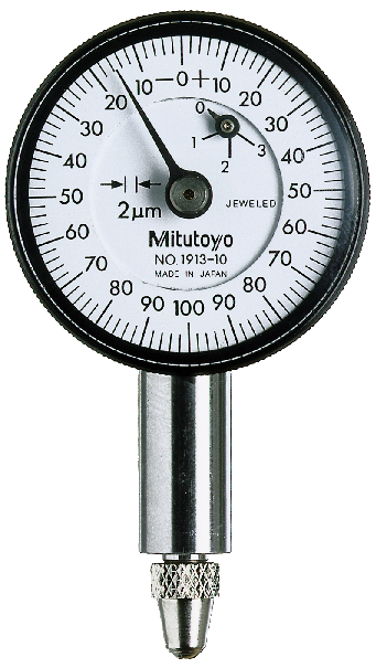 Đồng Hồ So Cơ Khí, Dial Indicator, Flat Back 0,5mm, 0,002mm, Jeweled Bearing Mitutoyo 1913AB-10 9 Đồng hồ so cơ khí - Seri 2400