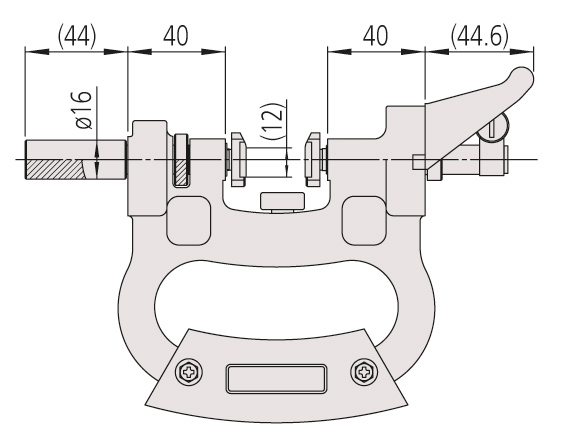 Đồng Hồ So Cơ Khí Đo Linh Hoạt, Dial Snap Gauge without Indicator 0-1" Mitutoyo 201-151 10 dong ho so co khi 201 101 bs2