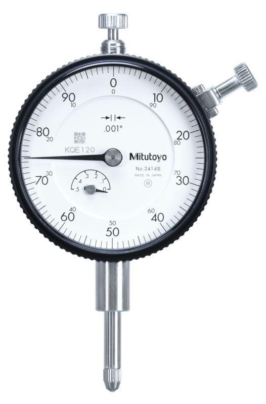 Đồng Hồ So Cơ Khí, Dial Indicator, Flat Back, AGD/ANSI 0,5", 0,001" Mitutoyo 2415SB 9 Đồng hồ so cơ khí 2415S