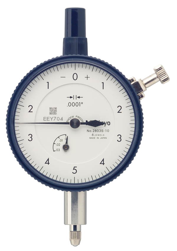 Đồng Hồ So Cơ Khí, Dial Indicator, Lug Back, AGD/ANSI 0,025", 0,0001", Jew. Bearing, Shockpr Mitutoyo 2803S-10 9 Đồng hồ so cơ khí 2803SB-10