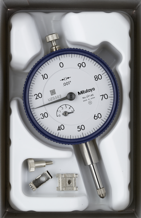 Đồng Hồ So Cơ Khí, Dial Indicator, Lug Back, AGD/ANSI 0,5", 0,001", Reverse Reading Mitutoyo 2914S 15 dong ho so co khi 2914s bs1