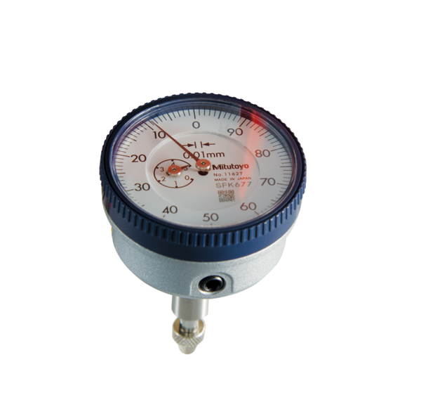 Đồng Hồ So Cơ Khí Mặt Lớn Back Plunger 5mm, 0,01mm Mitutoyo 1162A 12 dong ho so co khi mat lon 1162t