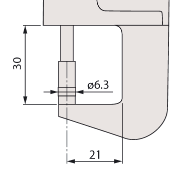 Đồng hồ đo độ dày điện tử, 0-0,47", 0,00005"/0,001mm Mitutoyo 547-400S 10 Hình ảnh sản phẩm