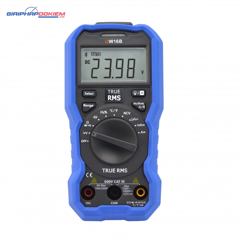Đồng hồ vạn năng cầm tay OWON OW16A (0.5%, 1000V, RMS) 1 Đồng hồ vạn năng cầm tay OWON OW16A (0.5%, 1000V, RMS)