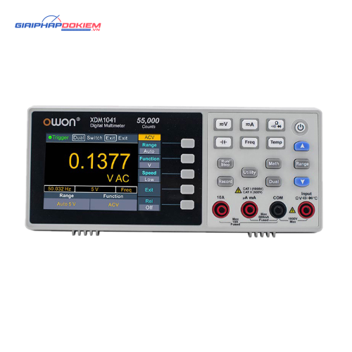 Đồng hồ vạn năng để bàn OWON XDM1241 (4 1/2 Digits) 1 Đồng hồ vạn năng để bàn OWON XDM1241 (4 1/2 Digits)