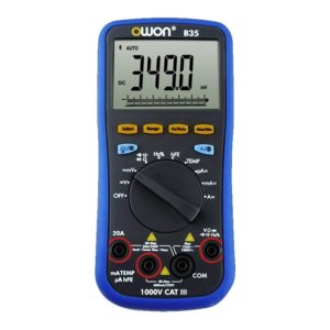 Đồng hồ vạn năng OWON B35+ (1000V, 20A, Bluetooth)